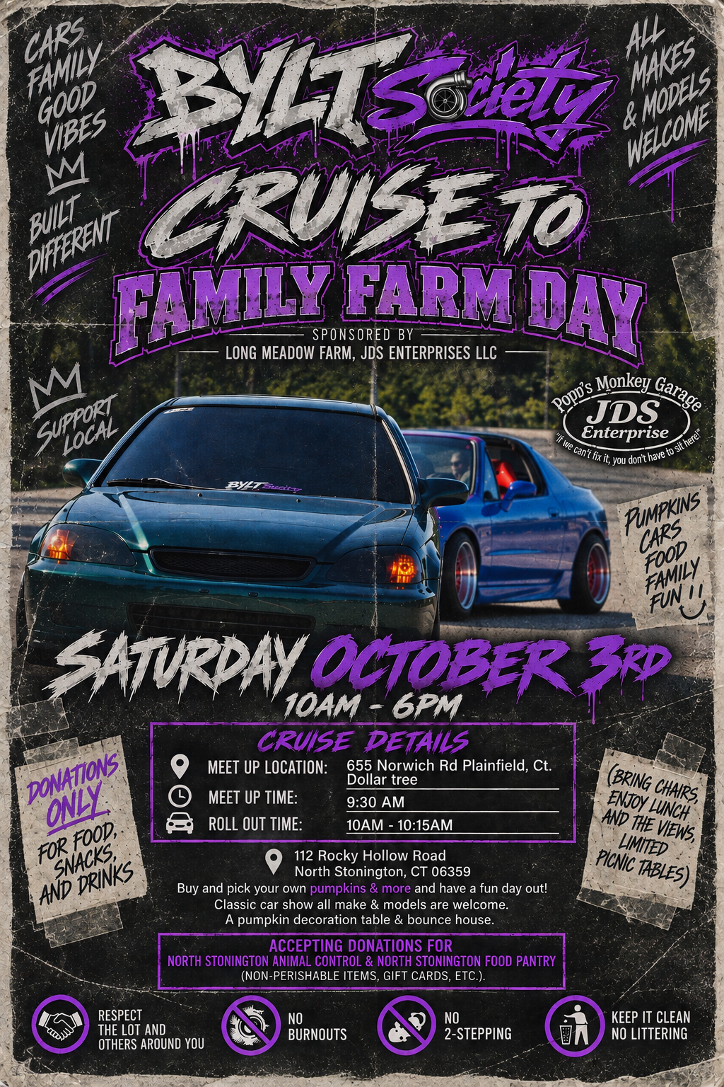 CRUISE to family farm day 