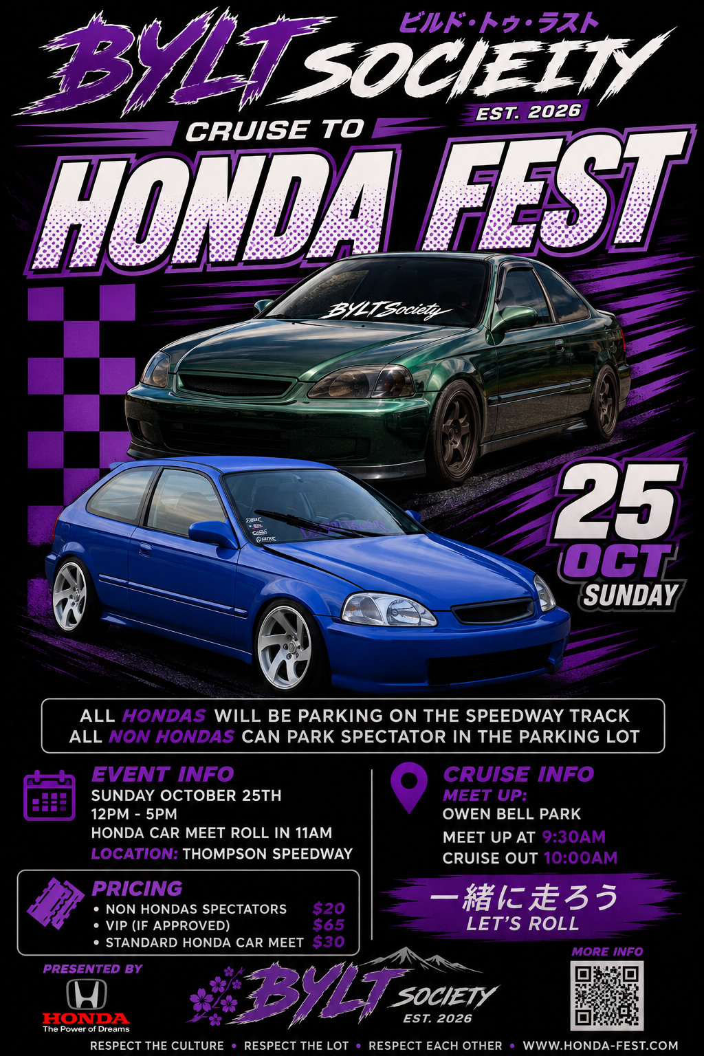 cruise to hondafest